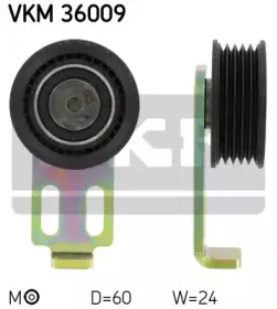 VKM 36009 SKF Натяжной ролик, поликлиновойремень VKM 36009 SKF Натяжной ролик, поликлиновойремень